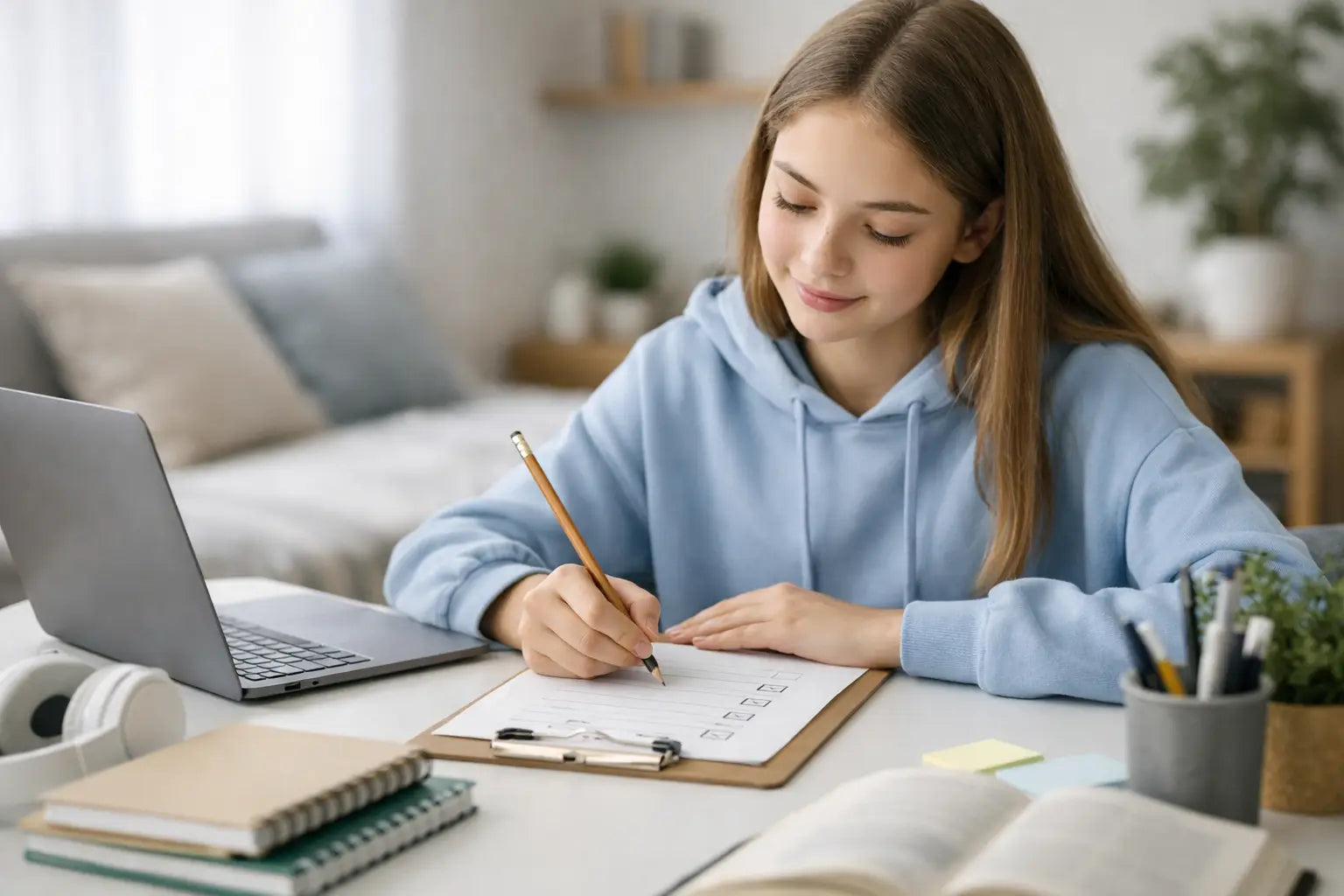 Teen Study Habits Checklist for Calm Progress